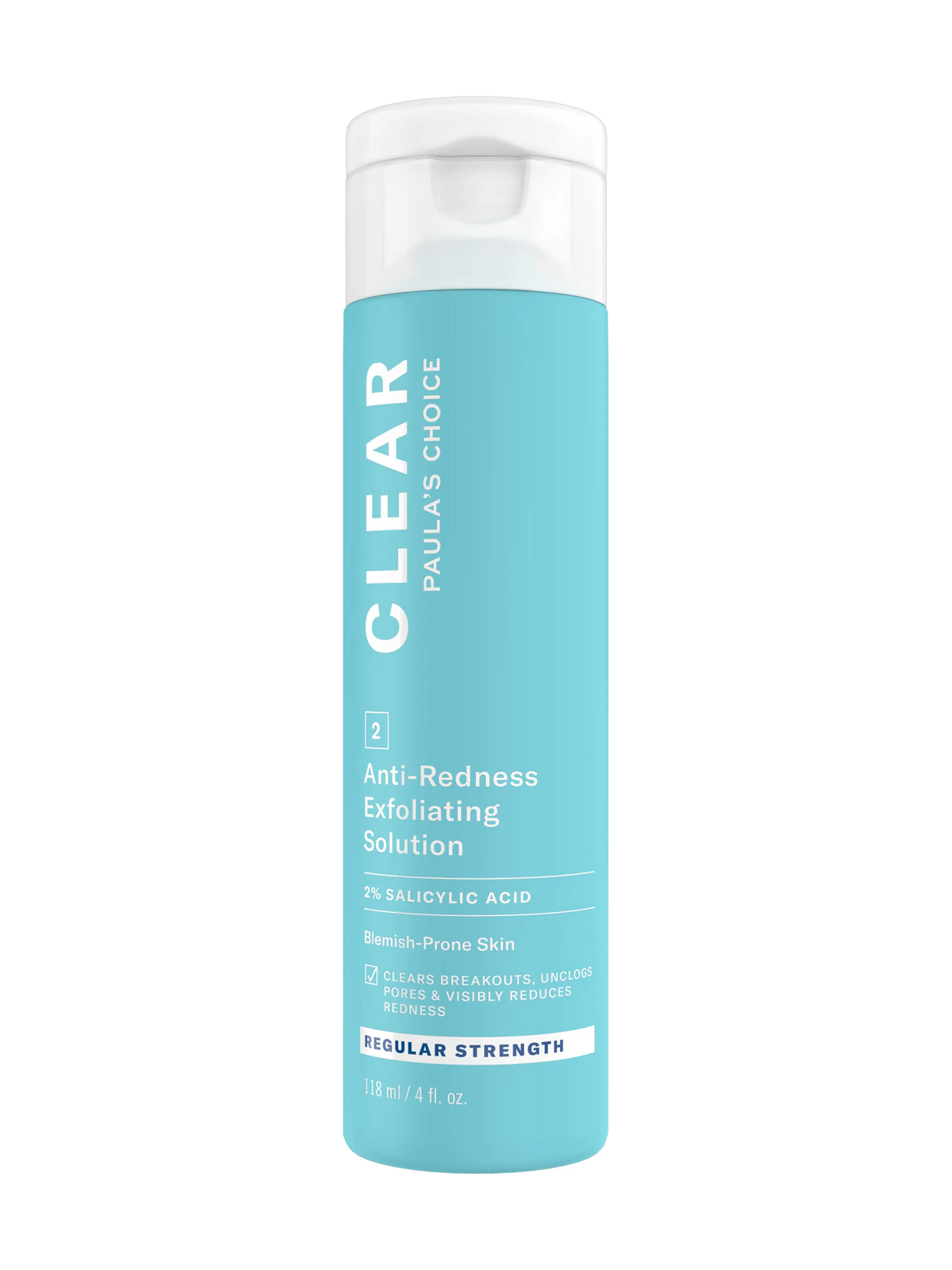 Regular Strength Anti-Redness Exfoliating Solution With 2% Salicylic Acid