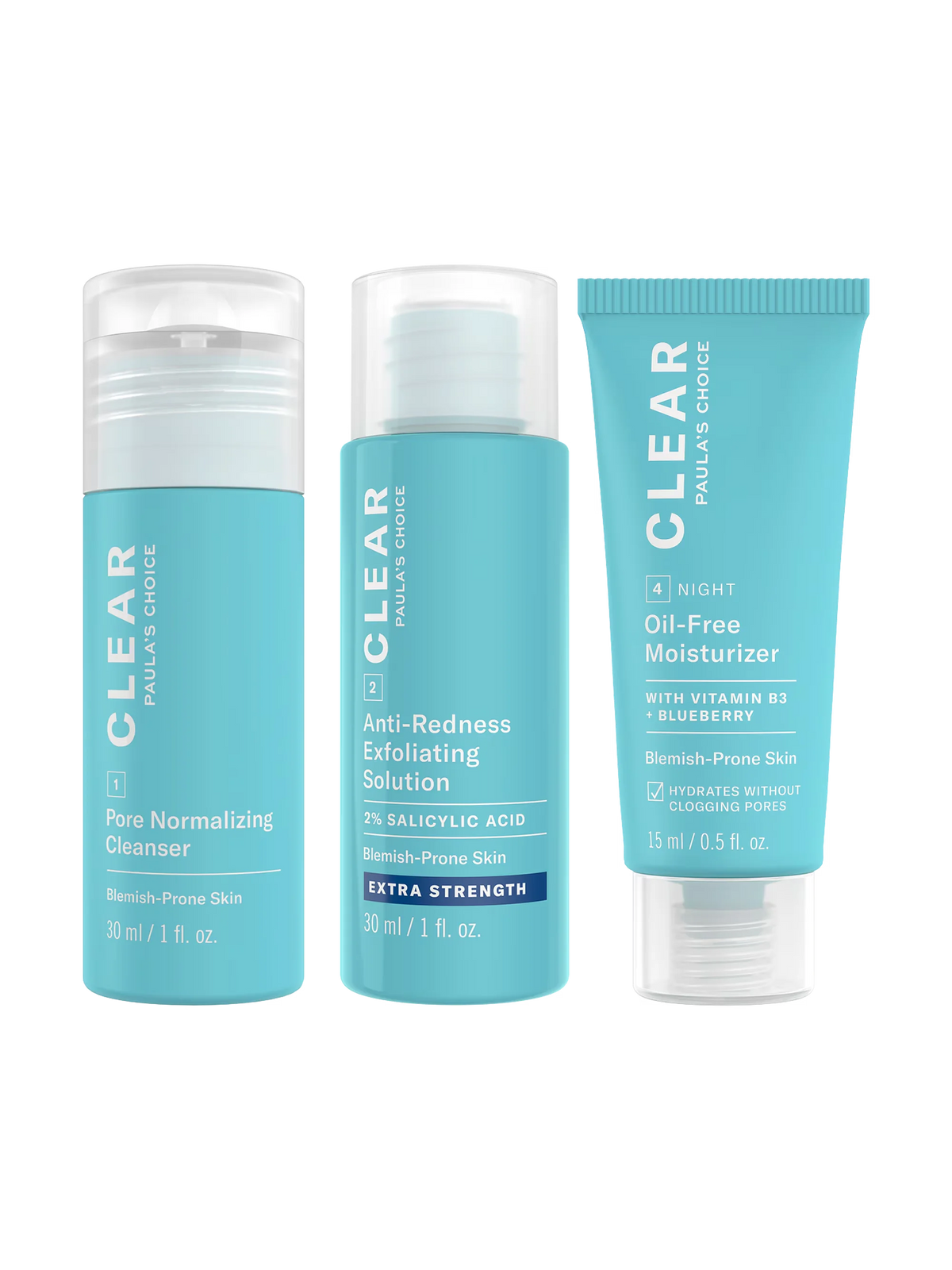 Extra Strength Acne Travel Trio